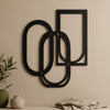 11. Abstract Geometric Metal Wall Art