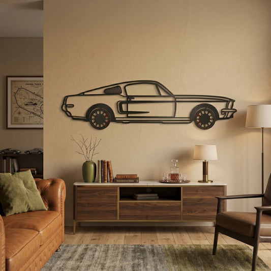 24. Classic Fastback Metal Wall Art