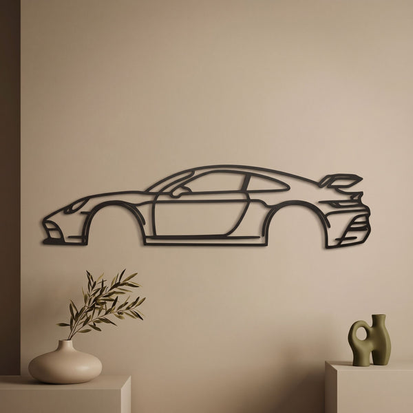3. Lamborghini Huracán Metal Wall Art