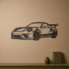 8. Porsche 911 GT3 RS Metal Wall Art