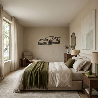 8. Porsche 911 GT3 RS Metal Wall Art