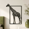 18. Framed Giraffe Metal Wall Art