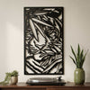 15. Jungle Tiger Metal Wall Art