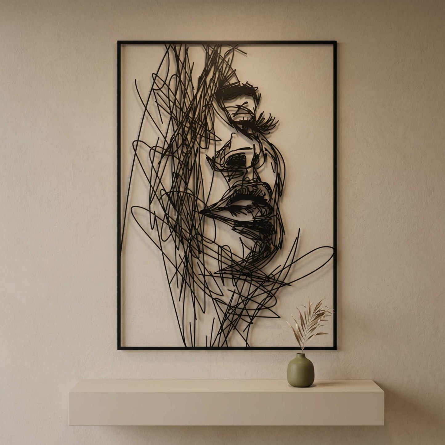 8. Metal art