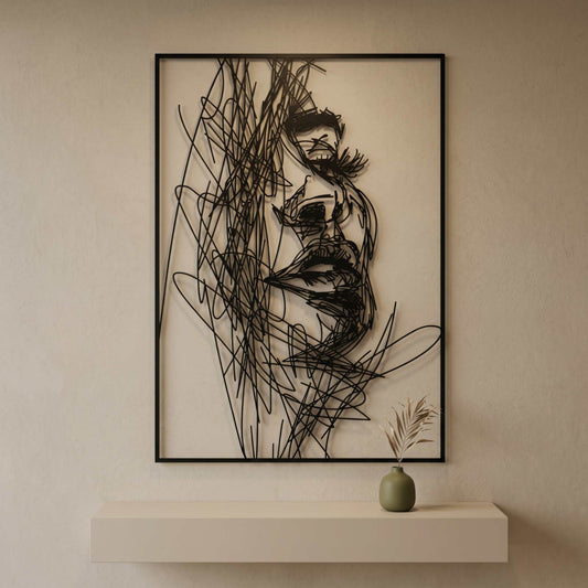 8. Metal art