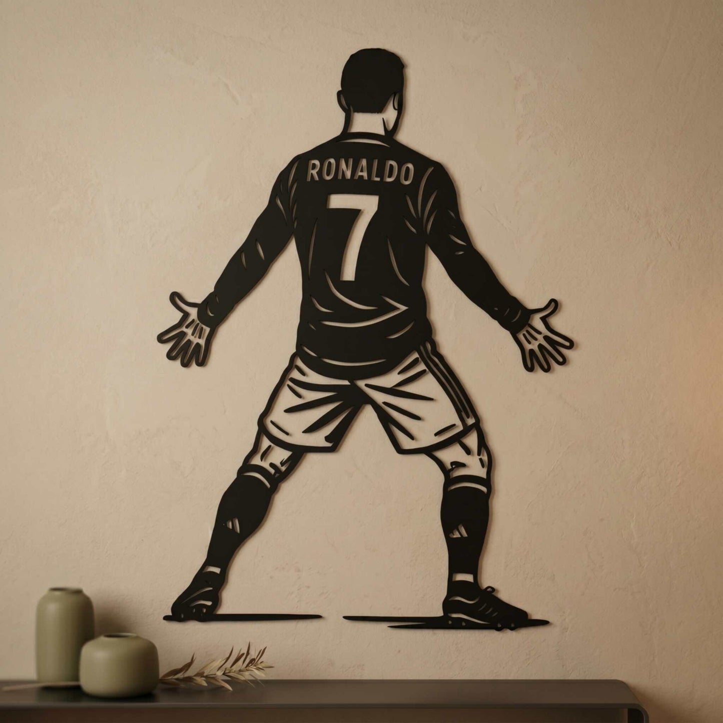 13. Metal art